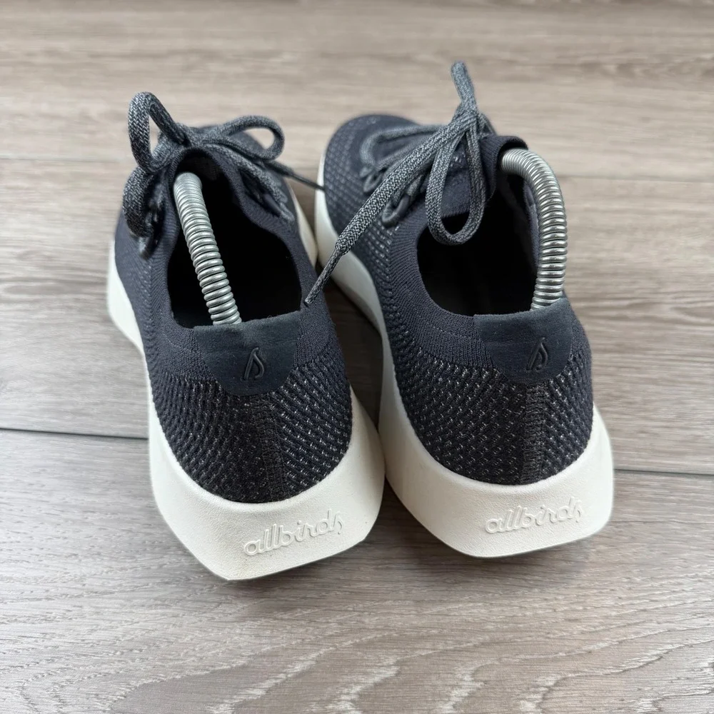Allbirds Womens Tree Dashers Running Shoes Black Size 10